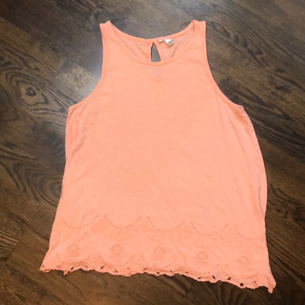 LC Peach Tunic Tank